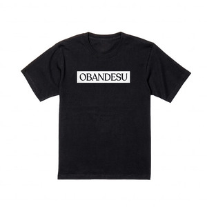 Tシャツ(OBANDESU)Black